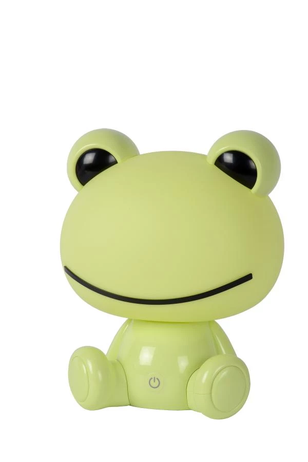 Lucide DODO FROG - Table lamp Children- LED 3 StepDim - 3x3W 4000K - Green - turned off